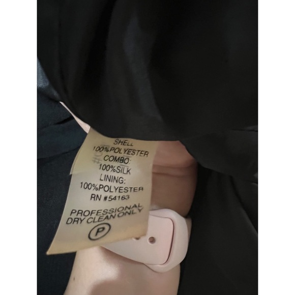 Vintage Calvin Klein Black Sheath Dress - Picture 3 of 3